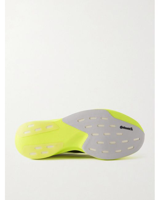 Adidas Originals Yellow Adizero Evo Sl Striped Ripstop Running Sneakers for men