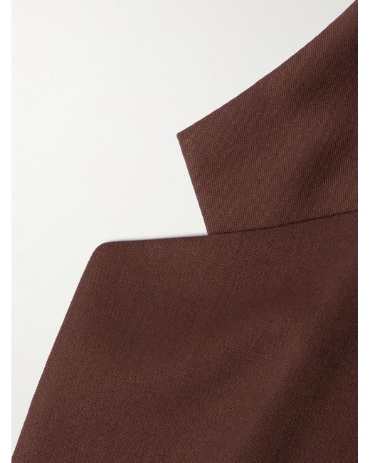 Mr P. Brown Slim-Fit Wool-Twill Suit Jacket for men