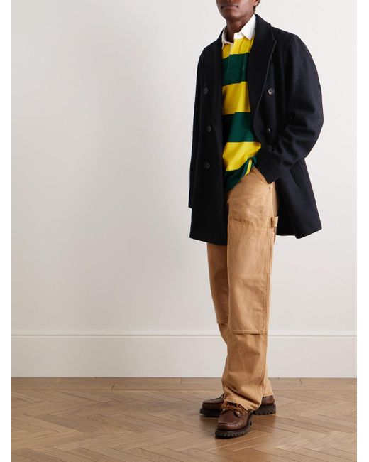 Cappotto Doppiopetto di Oliver Spencer in Blue da Uomo