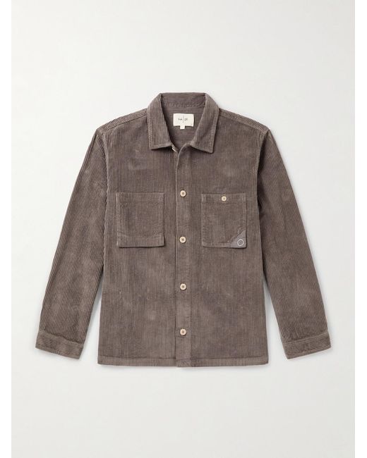 Overshirt di Folk in Brown da Uomo