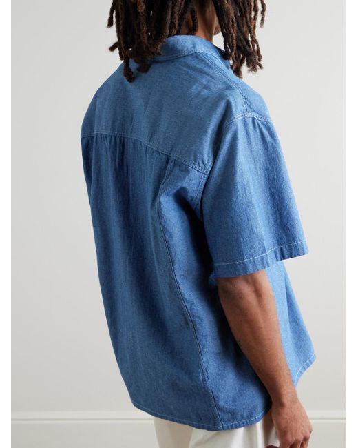Camicia di FRIZMWORKS in Blue da Uomo