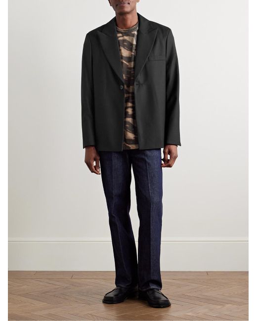 Séfr Black Seydou Twill Blazer for men