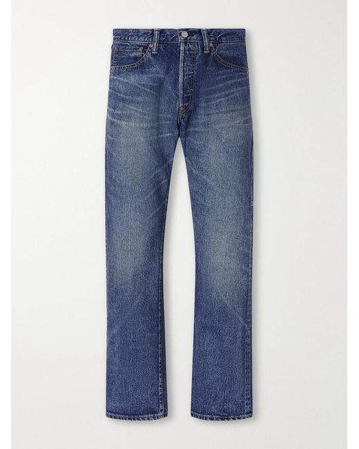 Human Made Blue Straight-Leg Jeans for men