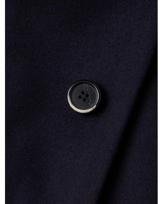 Barena Blue Baron Wool-Blend Coat for men