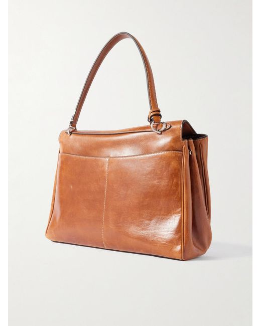 Borsa A Tracolla Media di Balenciaga in Brown da Uomo