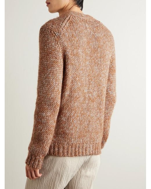 NN07 Natural Osky 60008 Wool-Blend Cardigan for men