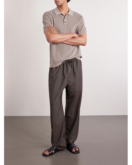 Mr P. Natural Organic Cotton And Cashmere-Blend Polo Shirt for men