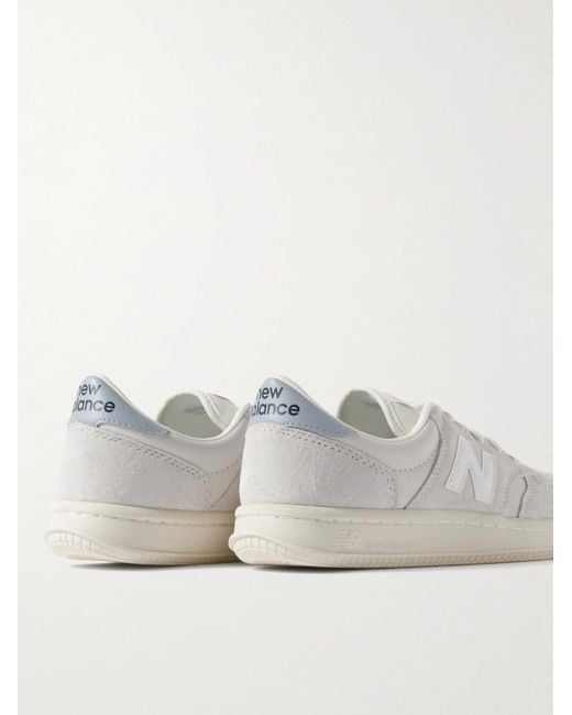 New Balance CT500 Sneakers aus Veloursleder und Nubukleder mit Lederbesatz in White für Herren