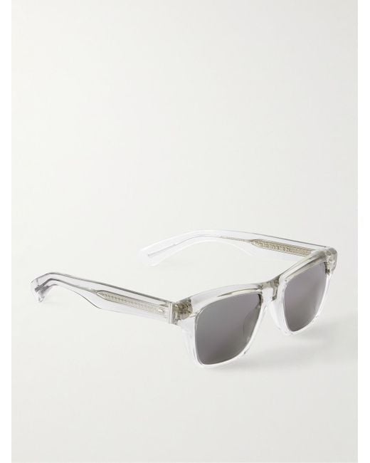 Oliver Peoples Oliver Sixties Sonnenbrille mit D-Rahmen aus Azetat in Gray für Herren