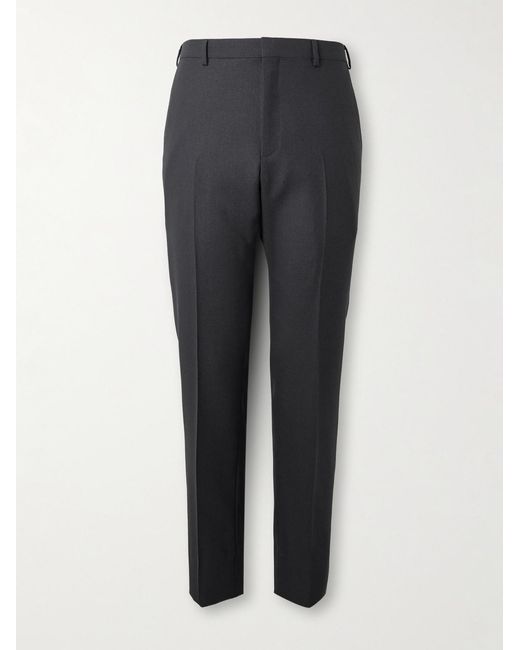 Brioni Blue Straight-leg Wool Suit Trousers for men