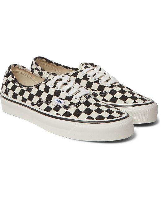 vans authentic anaheim checkerboard