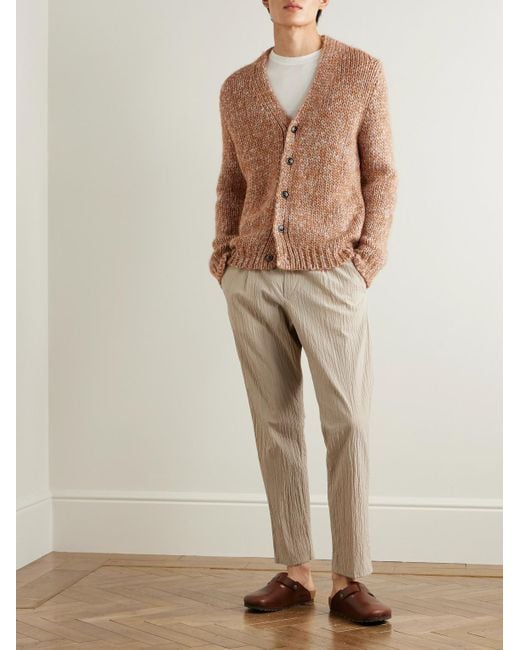 NN07 Natural Osky 60008 Wool-Blend Cardigan for men