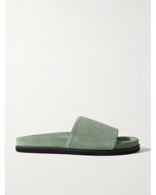 Mr P. Green David Regenerated Suede By Evolo Sandals for men