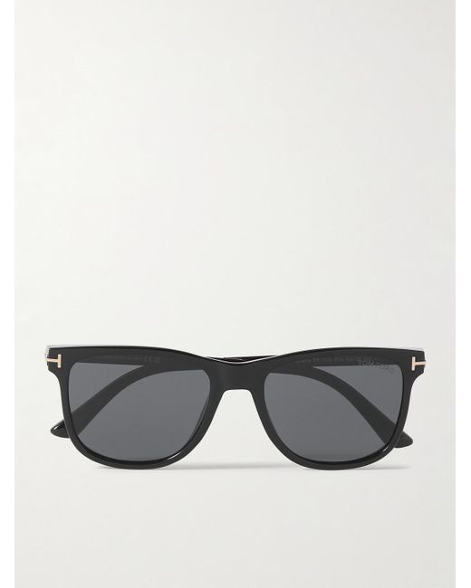 Tom Ford Gray Sinatra D-frame Acetate Sunglasses for men