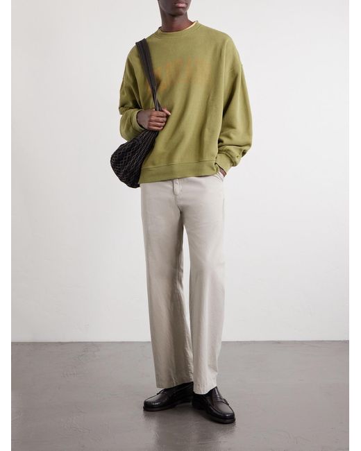 Remi Relief Green Colorado Printed Cotton-Jersey Sweatshirt for men