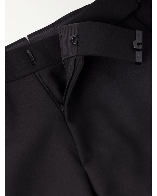 Tom Ford Black Atticus Straight-leg Wool And Mohair-blend Suit Trousers for men