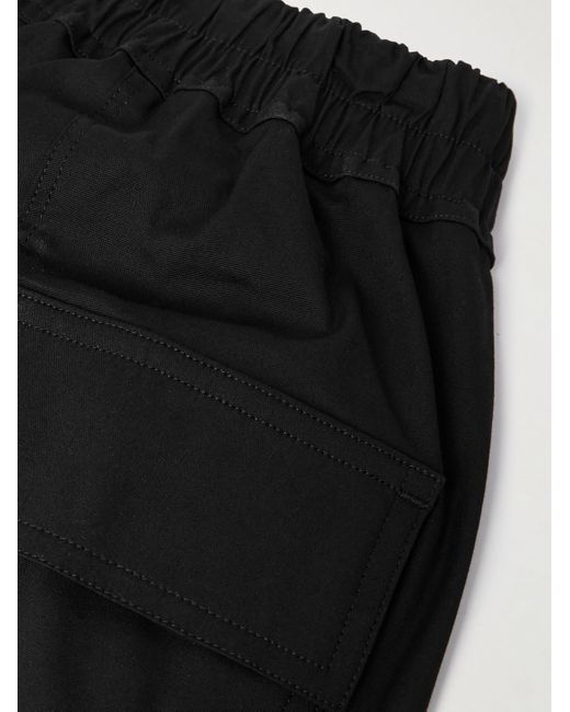 Rick Owens Schmal zulaufende Hose aus Popeline aus einer Baumwollmischung in Black für Herren