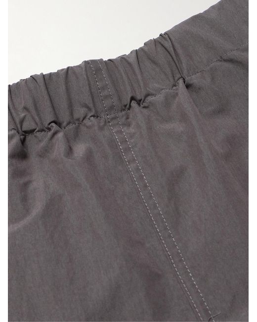 John Elliott Gray Himalayan Straight-Leg Cotton And Nylon-Blend Trousers for men