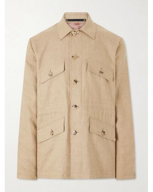 Paul Smith Natural Linen Jacket for men