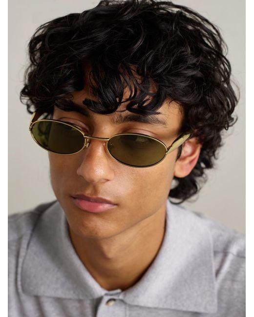 Occhiali Da Sole di Bottega Veneta in Natural da Uomo