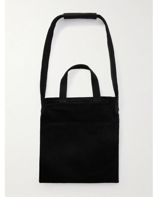 mfpen Routine Tote aus gebürstetem Twill mit Logoapplikation in Black für Herren