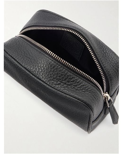 Church's Black Full-grained Leather Pouch for men