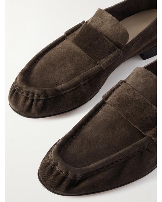 Mocassini di The Row in Brown da Uomo