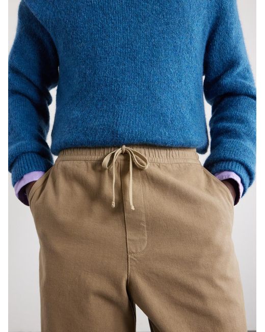 A.P.C. Natural Straight-Leg Cotton-Twill Trouser for men