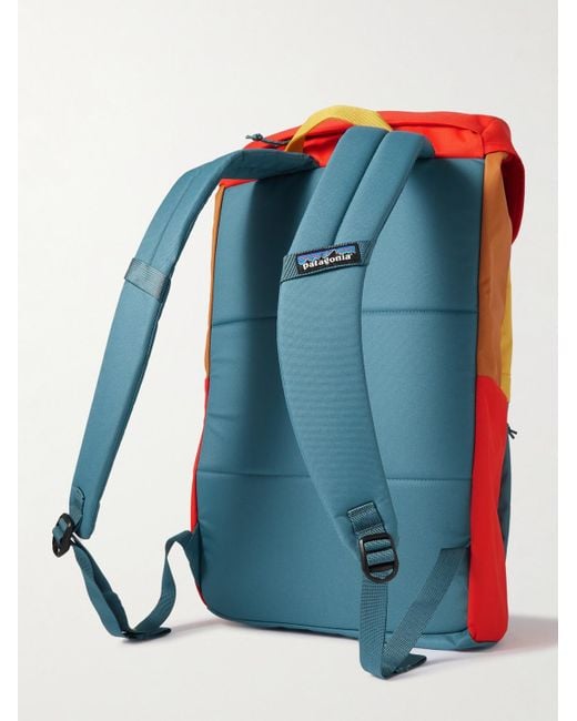 Patagonia Arbor Lid Recycled Canvas Roll top Backpack in Yellow for Men Lyst UK