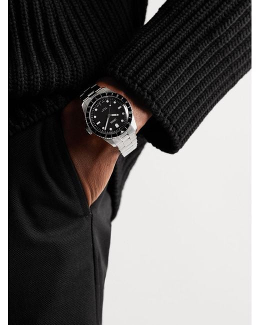 Oris Black Divers Sixty-Five Automatic Stainless Steel Watch, Ref. 01 400 7772 4054-07 8 20 18 for men