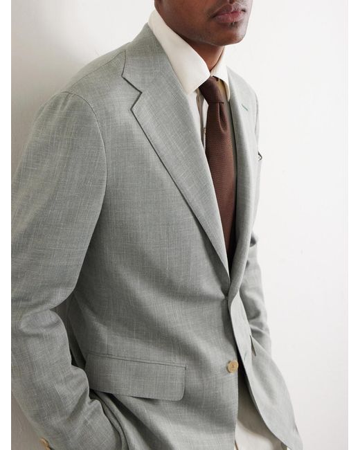 Thom Sweeney Gray Wool for men