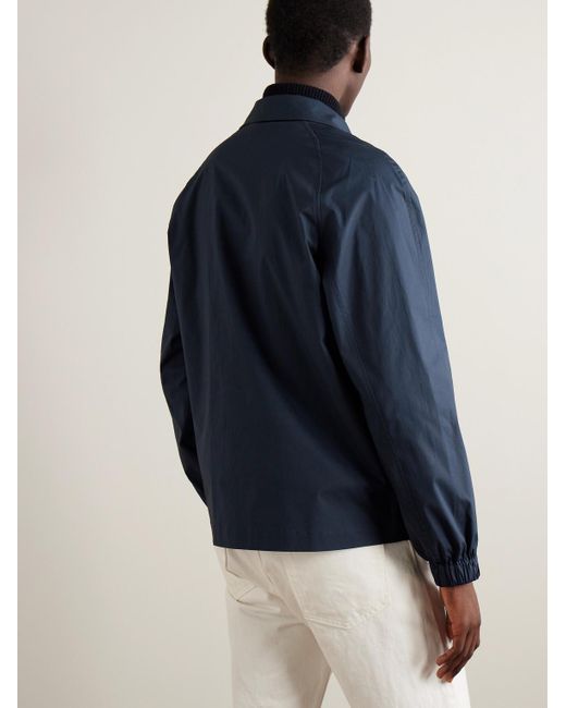Valstar Blue Oliver Cotton-blend Poplin Jacket for men