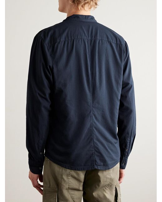 James Perse Blue Slim-Fit Cotton Shirt for men