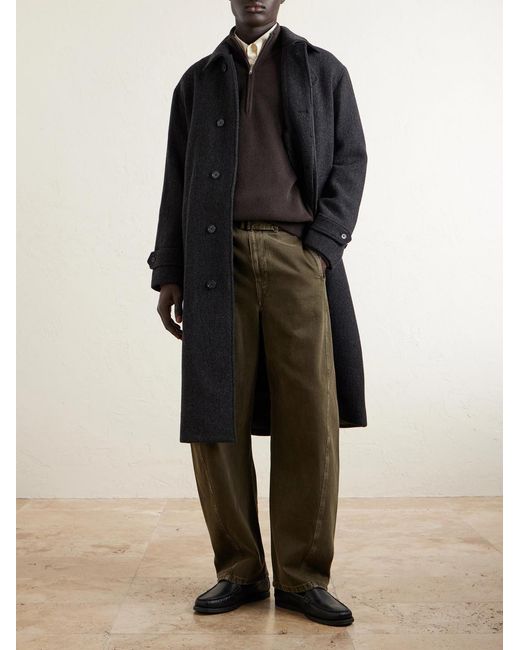 NN07 Blue Gibson 8449 Wool-blend Coat for men