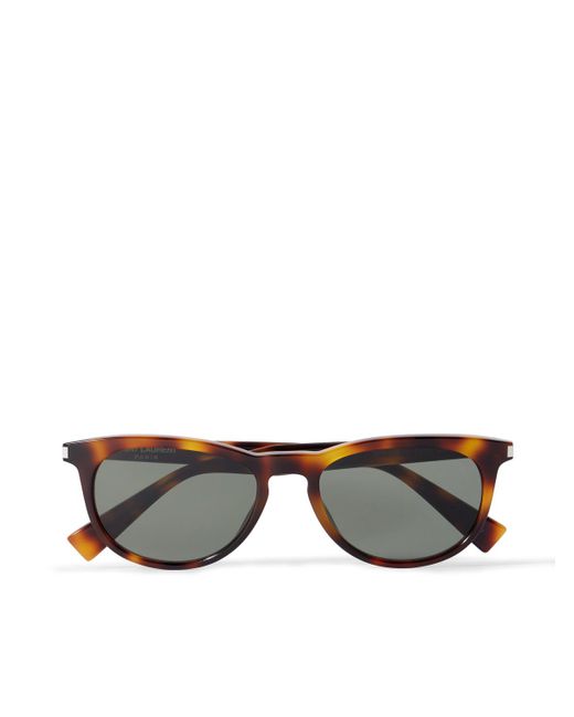 Saint Laurent Multicolor Round-Frame Recycled-Acetate Sunglasses for men
