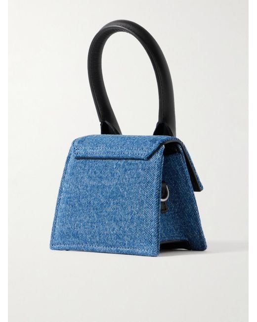 Jacquemus Blue Le Chiquito Handbag for men