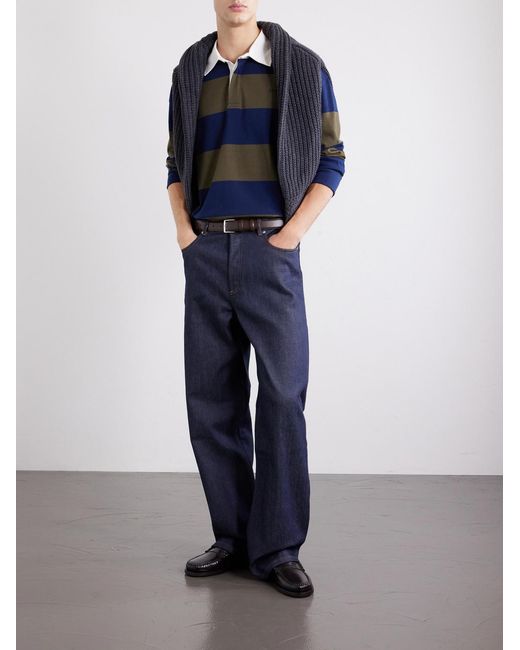 A.P.C. Blue Aaron Straight-Leg Jeans for men