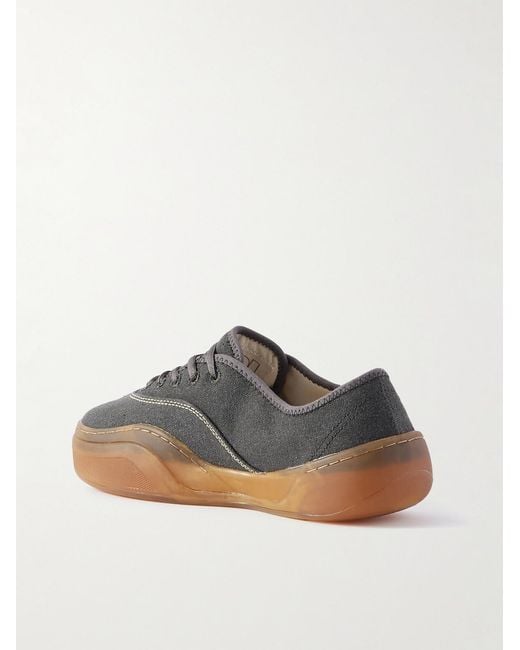 ERL Black Coupe Canvas Sneakers for men