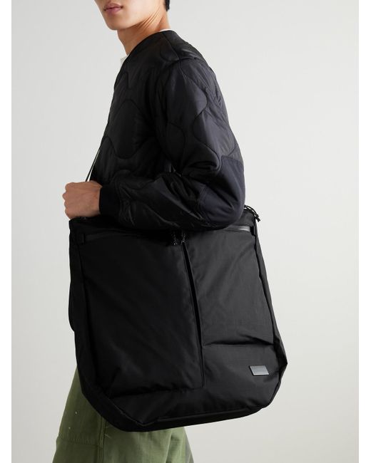 Db Journey Black Utility Nylon Tote Bag for men