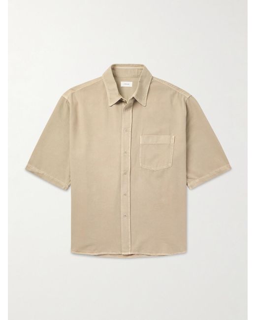 Camicia Oversize di Lemaire in Natural da Uomo