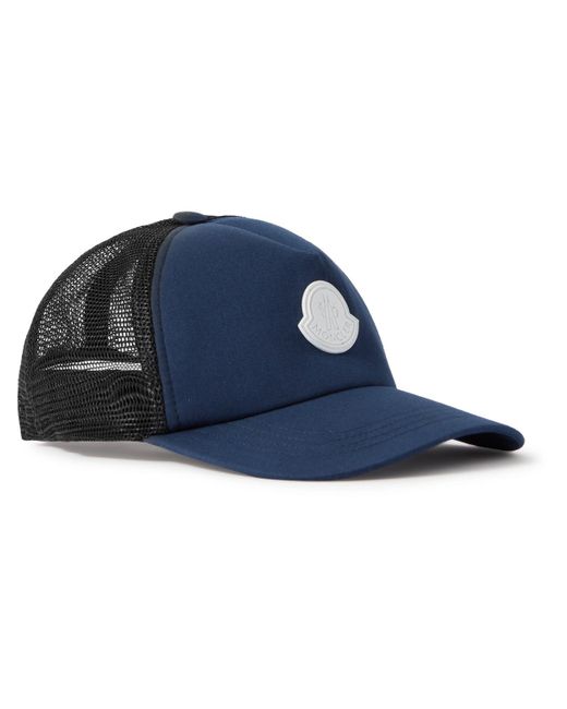 Moncler Genius Blue 2 Moncler 1952 Logo-embroidered Cotton-twill And Mesh Baseball Cap