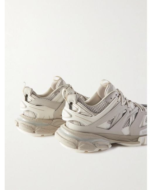 Balenciaga Multicolor Track Nylon, Mesh And Rubber Sneakers for men