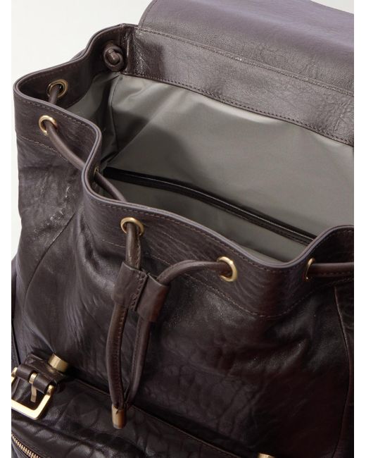 Zaino di Brunello Cucinelli in Black da Uomo
