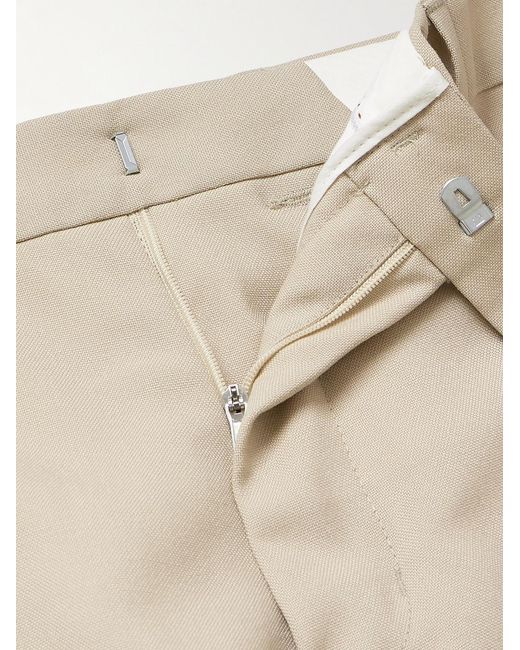 Mr P. Natural Phillip Straight-Leg Wool And Mohair-Blend Suit Trousers for men