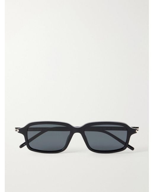 Saint Laurent Black Sl 938 Square-frame Recycled Acetate Sunglasses for men