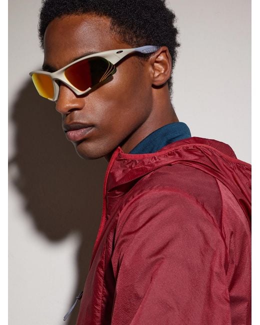 Oakley Orange Suture Jacket Acetate Sunglasses for men