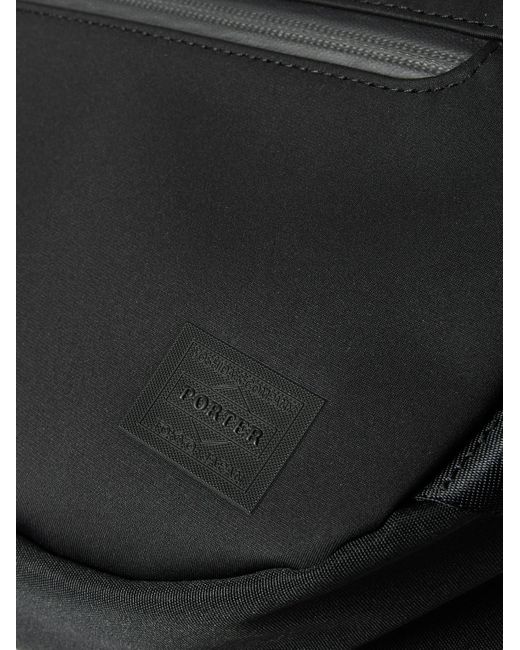 Porter-Yoshida and Co Black Future Cordura Nylon Belt Bag for men