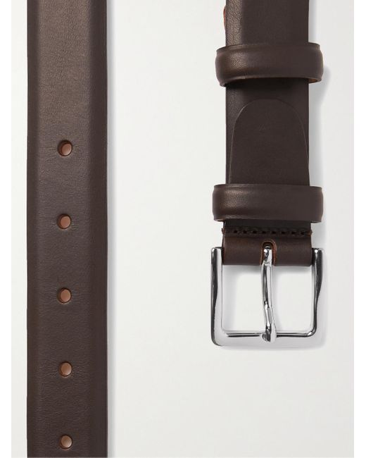 Mr P. Brown 3Cm Leather Belt for men