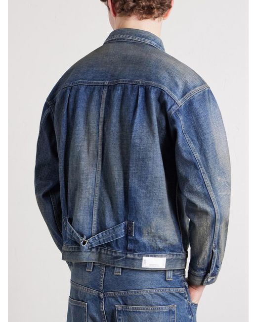 Neighborhood Blue Savage Type-1 Denim Jacket for men