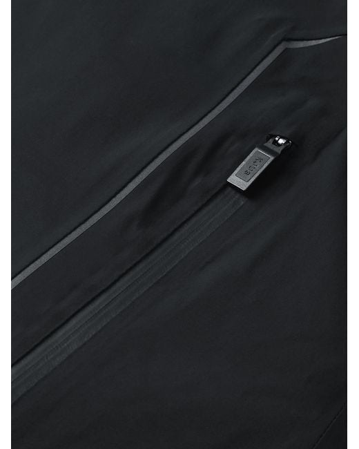 Kjus Black Formula Padded Hooded Ski Jacket for men
